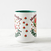 Mug Melon-choly ? Pas aujourd'hui ! - Chat mignon avec (Centre)
