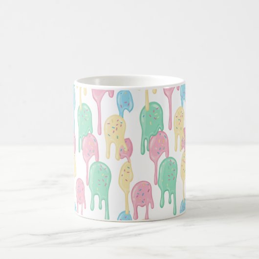 Mug Melting Ice Cream and Sprinkles Pattern (Centre)