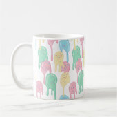 Mug Melting Ice Cream and Sprinkles Pattern (Gauche)