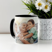Mug Memaw Script Heart Grateful pour chaque instant ph