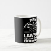 Mug Membre à vie de l'équipe Lawson (Devant droit)