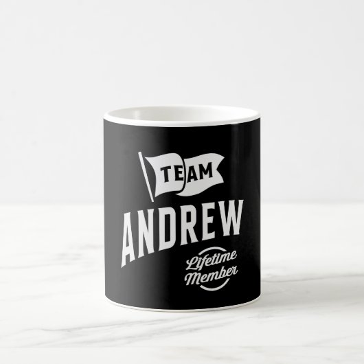 Mug Membre de l'équipe Andrew Lifetime (Centre)