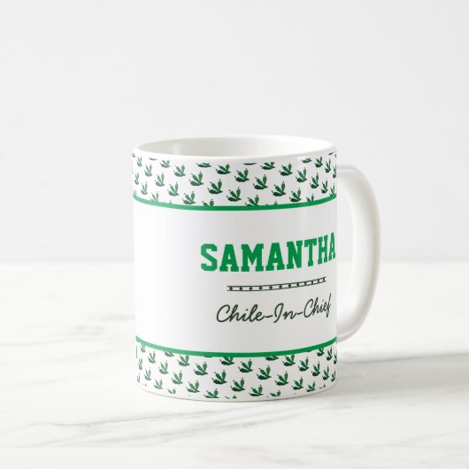 MUG MEMBRE DE L'ÉQUIPE GREEN (Devant droit)