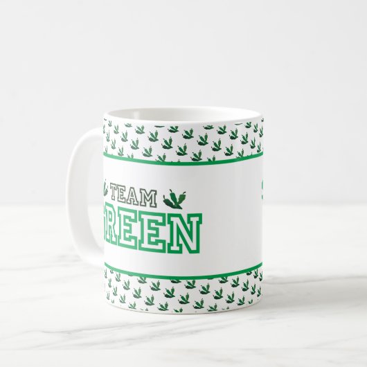 MUG MEMBRE DE L'ÉQUIPE GREEN (Devant gauche)
