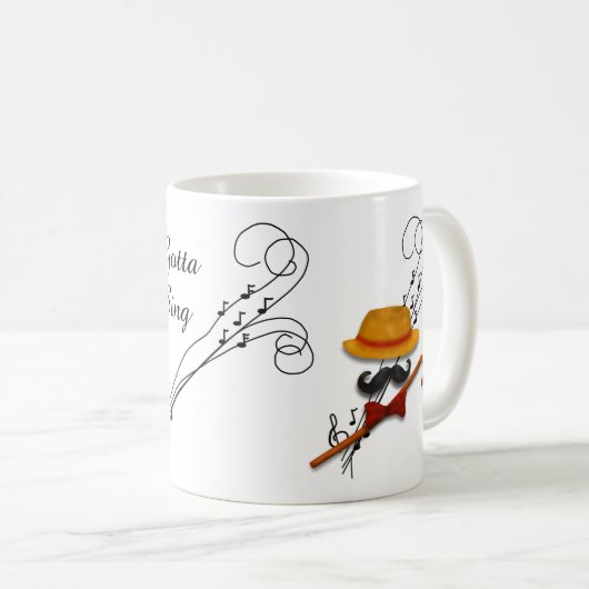 Mug Membre de quartet de raseur-coiffeur (Devant droit)