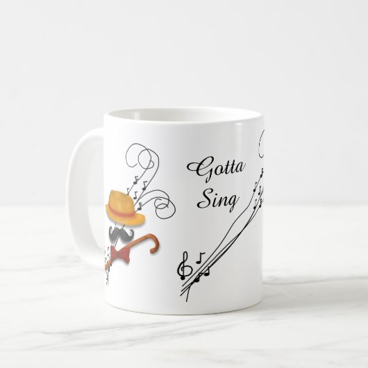 Mug Membre de quartet de raseur-coiffeur (Devant gauche)
