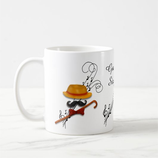 Mug Membre de quartet de raseur-coiffeur (Gauche)
