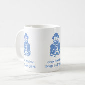 Mug Membre d'équipage du bateau - Le nom peut être per (Devant gauche)