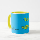 Mug MEMBRE DU CLUB (Devant gauche)