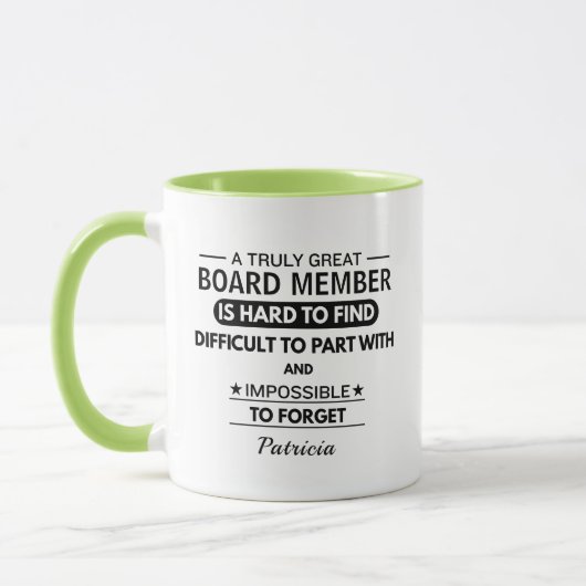 Mug Membre du conseil d'administration (Gauche)