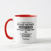 Mug Membre du conseil d'administration (Gauche)