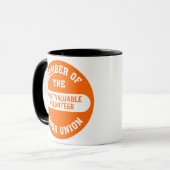 Mug Membre du syndicat volontaire le plus précieux (Devant gauche)