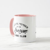 Mug Membre Officiel du Club Bubbe (Devant gauche)