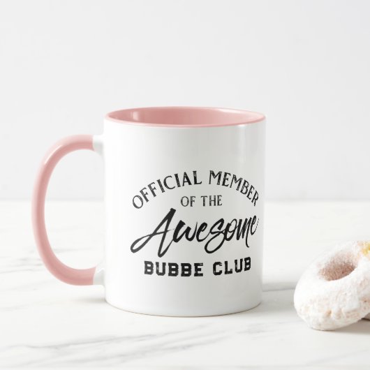 Mug Membre Officiel du Club Bubbe (Avec donut)