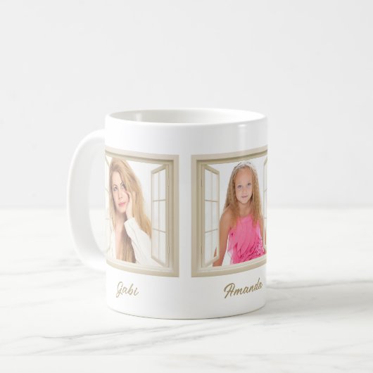 Mug Membres de famille simples (Devant gauche)