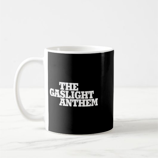 Mug Membres Gaslight Anthem Band Rock Cadeau pour vent (Gauche)