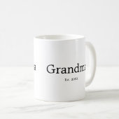 Mug Mémé a créé le nouveau cadeau de mémé (Devant droit)