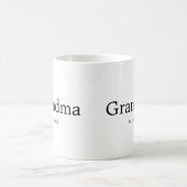 Mug Mémé a créé le nouveau cadeau de mémé (Centre)