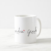 Mug Mémé a créé un nouveau cadeau pour mémé (Devant droit)