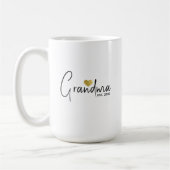 Mug Mémé a créé un nouveau cadeau pour mémé (Gauche)