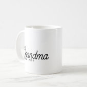 Mug Mémé a créé un nouveau cadeau pour mémé (Devant gauche)