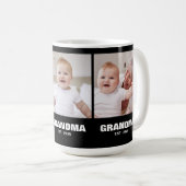 Mug Mémé a établi Bold Black 3 Photo (Devant droit)