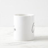 Mug Mémé a établi un nouveau cadeau pour papi (Centre)