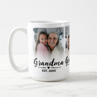 Mug Mémé a établi un script mignon noir 3 Photo