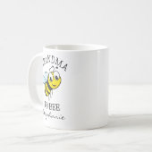 Mug Mémé adorable pour une annonce bébé drôle (Devant gauche)