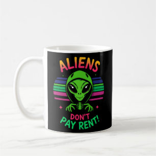 Mug Mème Alien amusant "Les Aliens ne paient pas de lo