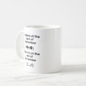 Mug Mème amusant enseignant (Devant gauche)