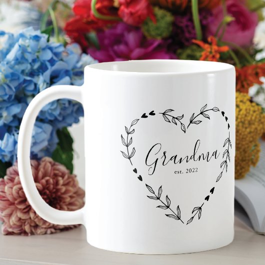 Mug Mémé année établie