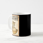 Mug Mémé biscuits pour chat drôle de chat pétrissant l (Devant gauche)