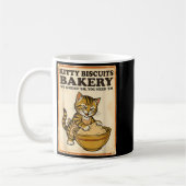 Mug Mémé biscuits pour chat drôle de chat pétrissant l (Gauche)