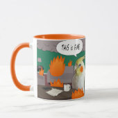 Mug Mème Cockatiel Drôle C'Est Un Propriétaire De Perr (Gauche)