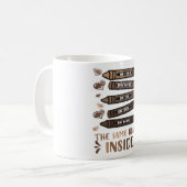 Mug Même coeur à l'intérieur du mois de l'histoire noi (Devant gauche)