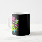 Mug Mème d'animaux de fête baseball singe drôle  (Devant gauche)