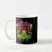 Mug Mème d'animaux de fête baseball singe drôle  (Gauche)
