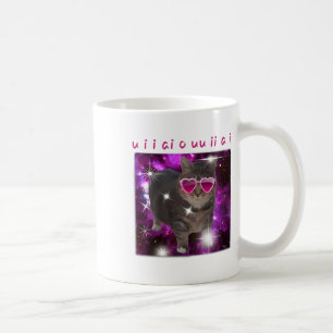 Mug Mème de chat drôle Saint-Valentin Amoureux de chat