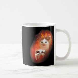 Mug Mème de chat en colère humour drôle amateur de cha