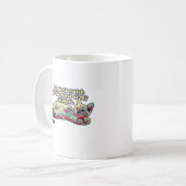 Mug Mème de chat fâché drôle pour les propriétaires de (Devant gauche)