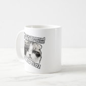 Mug Mème de chat fâché drôle pour les propriétaires de (Devant gauche)