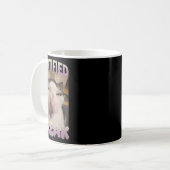 Mug Mème de chat Freak Certifié Mèmes Offensifs Funn (Devant gauche)