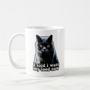 Mug Mème de chat grincheux amusant pour les propriétai