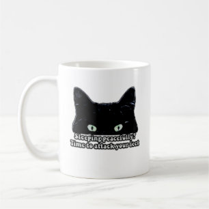 Mug Mème de chat grincheux pour les amoureux de les ch