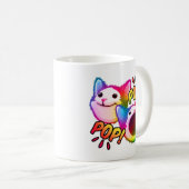 Mug mème de chat pop-chat (Devant droit)