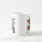 Mug Mème de chèvre amusant - "What the BAAA?" Hilariou (Centre)