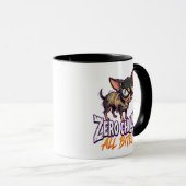 Mug Mème de Chihuahua sarcastique Zéro Froidure Toute (Devant droit)