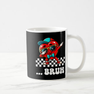 Mug Mème de cœur de dabbing de frère, drôle de dicton,