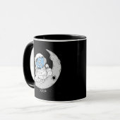 Mug Mème de crypto XRP Cryptomonnaie Cute Astronaut Mo (Devant gauche)